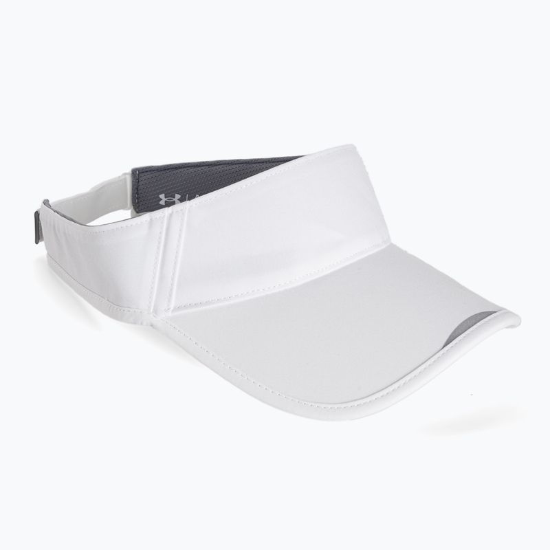Козирок для бігу чоловічий Under Armour Isochill Launch Run Visor 100 білий UAR-1361563100