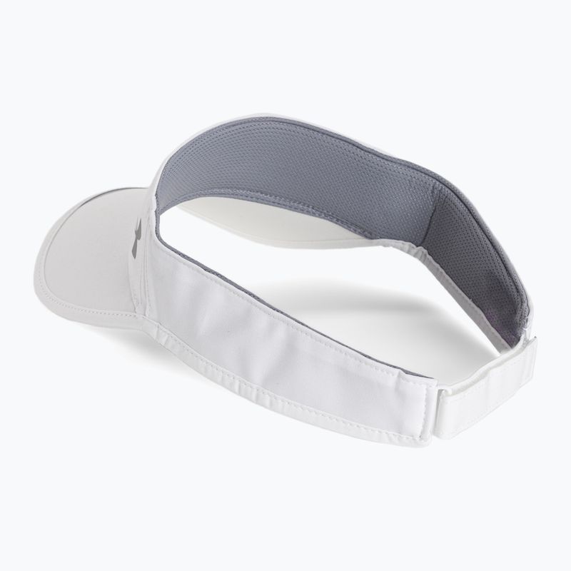 Козирок для бігу чоловічий Under Armour Isochill Launch Run Visor 100 білий UAR-1361563100 3