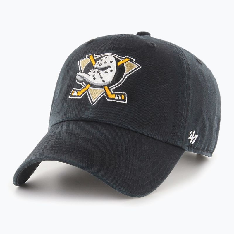 47 Бейсболка бренду NHL Anaheim Ducks CLEAN UP чорна 5