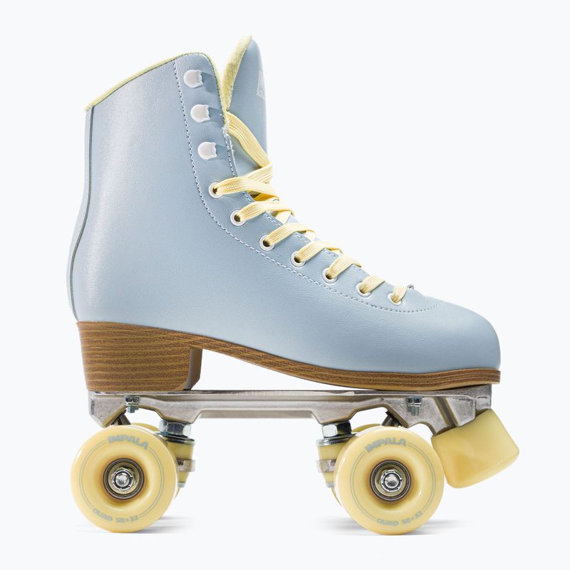 Ковзани роликові IMPALA Quad Skate блакитні IMPROLLER1 2