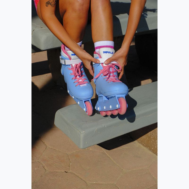Ролики жіночі IMPALA Lightspeed Inline Skate blue raspberry 9