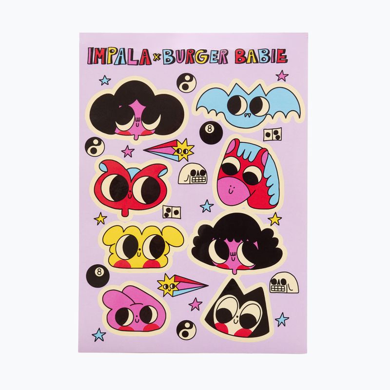 Ролики жіночі IMPALA Quad Skate burger babie 7