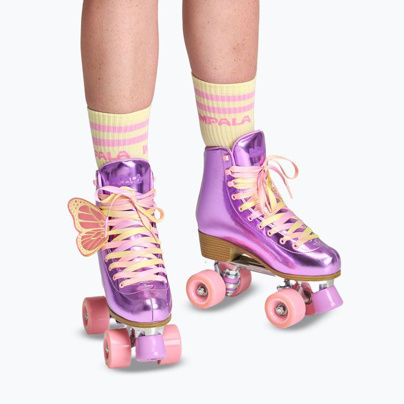 Ролики жіночі IMPALA Quad Skate lavender flutter 6