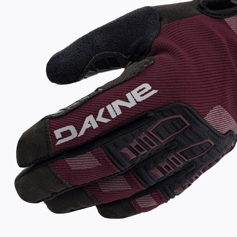 Велорукавиці жіночі Dakine Cross-X port red 4