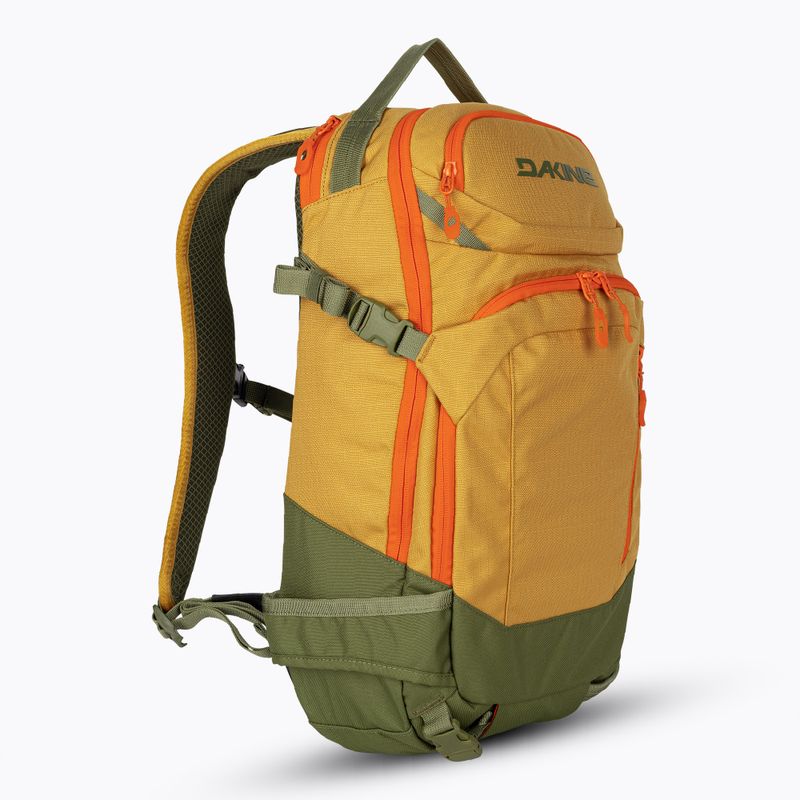 Рюкзак сноубордичний жіночий Dakine Heli Pro 20 l mustard seed 2