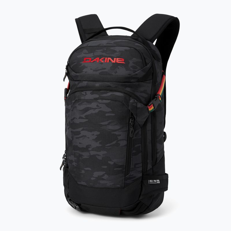 Рюкзак для сноуборду Dakine Heli Pro 20 л чорний вінтажний камуфляж