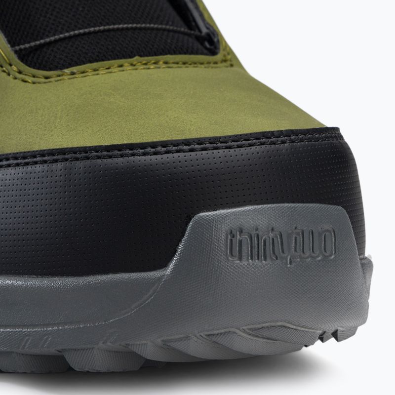 Черевики для сноуборду чоловічі ThirtyTwo Shifty Boa '22 зелені 8105000488 7