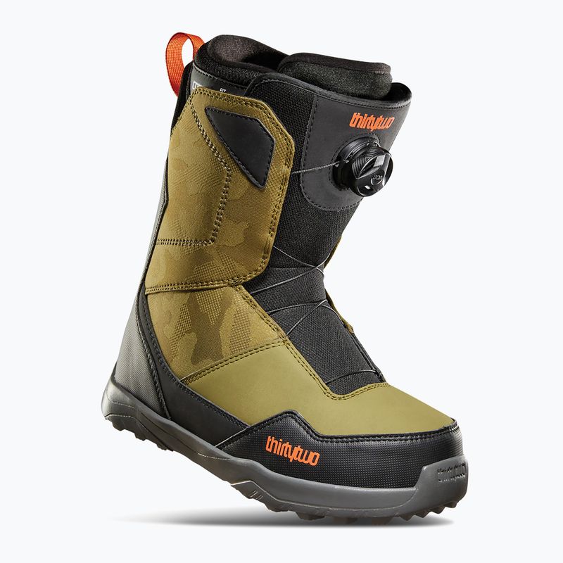 Черевики для сноуборду чоловічі ThirtyTwo Shifty Boa '22 зелені 8105000488 10
