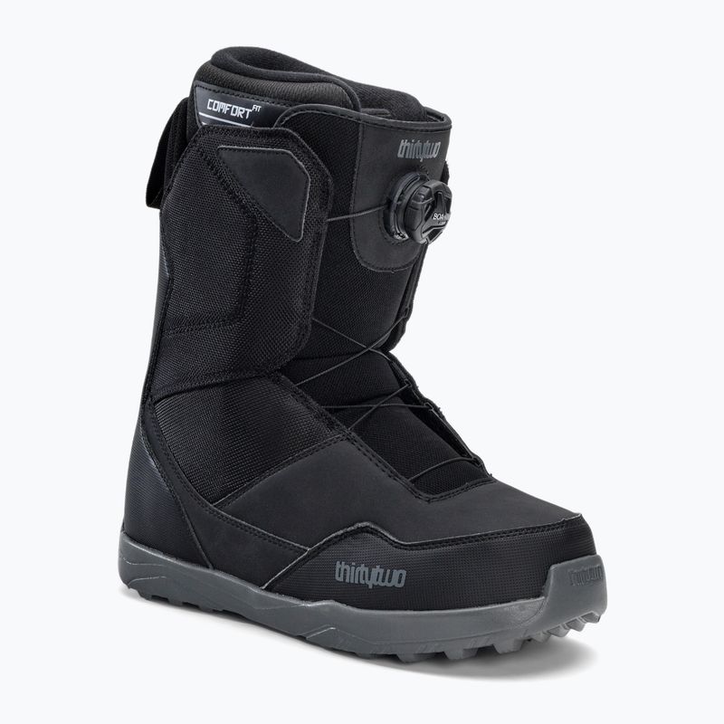 Черевики для сноуборду чоловічі ThirtyTwo Shifty Boa '22 чорні 8105000488