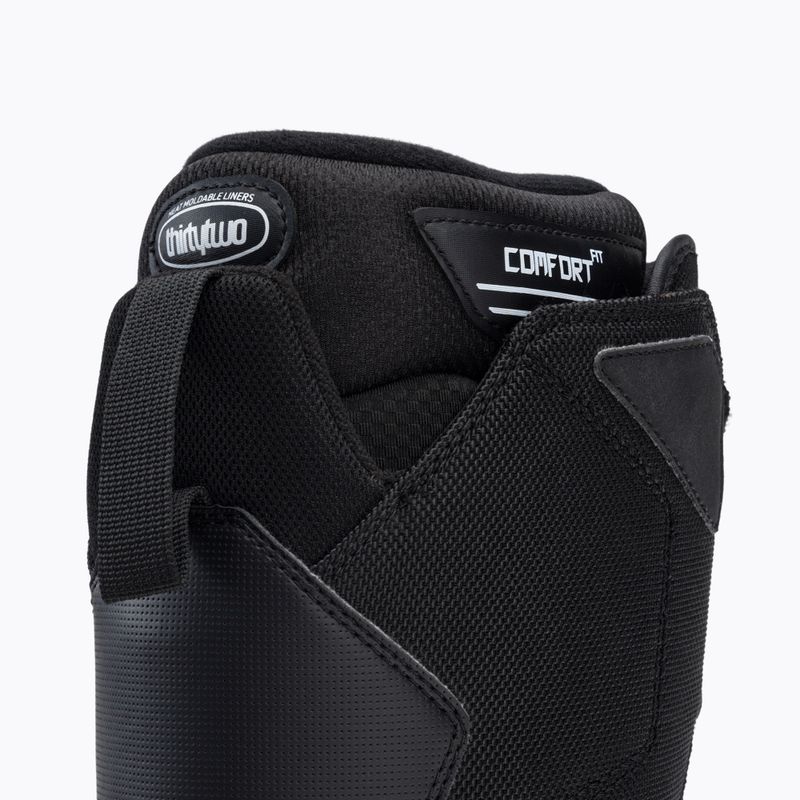 Черевики для сноуборду чоловічі ThirtyTwo Shifty Boa '22 чорні 8105000488 8