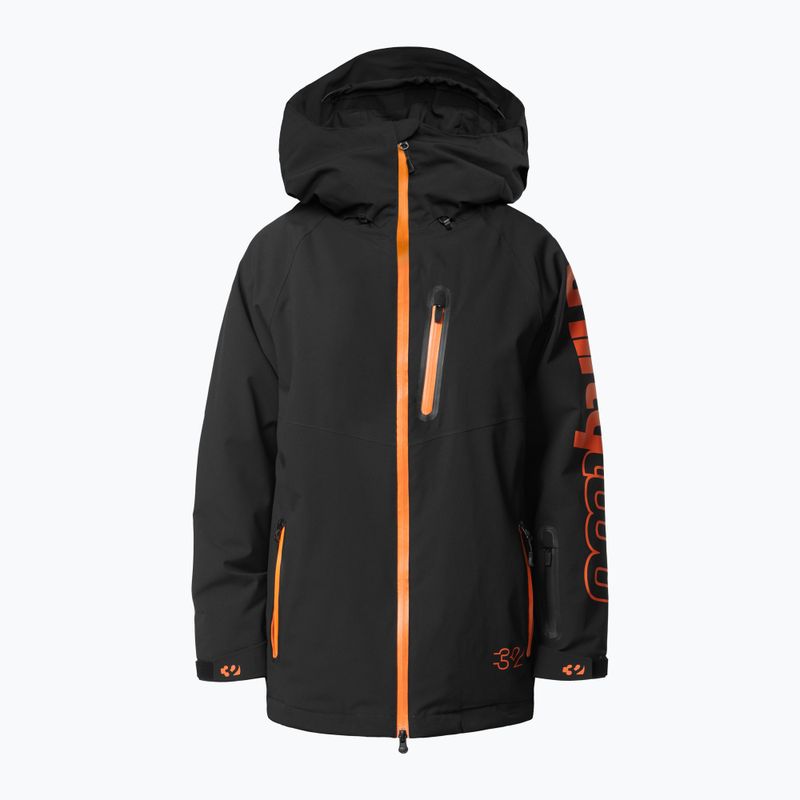 Куртка сноубордична дитяча ThirtyTwo Youth Grasser Insulated black/orange