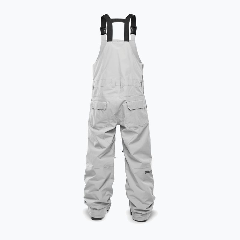 Штани сноубордичні чоловічі ThirtyTwo Basement Bib charcoal 2