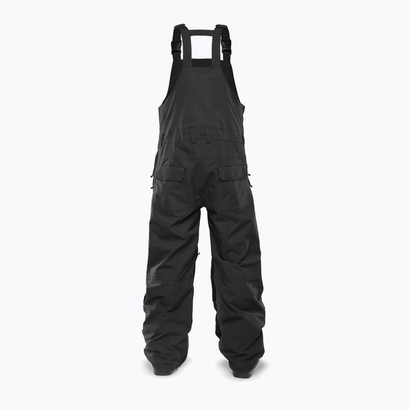 Штани сноубордичні чоловічі ThirtyTwo Basement Bib black 2