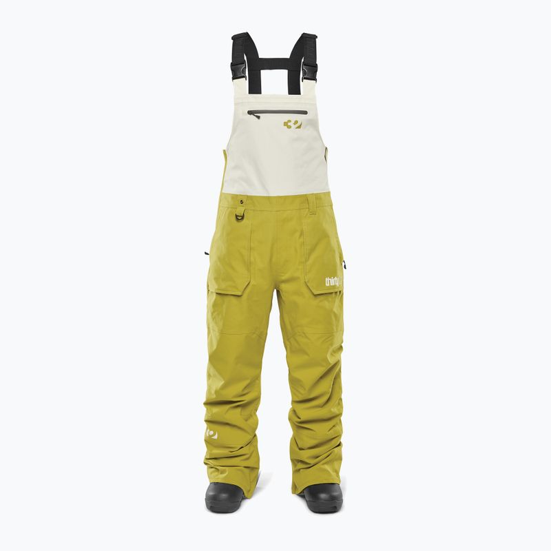 Штани сноубордичні жіночі ThirtyTwo Basement Bib tan