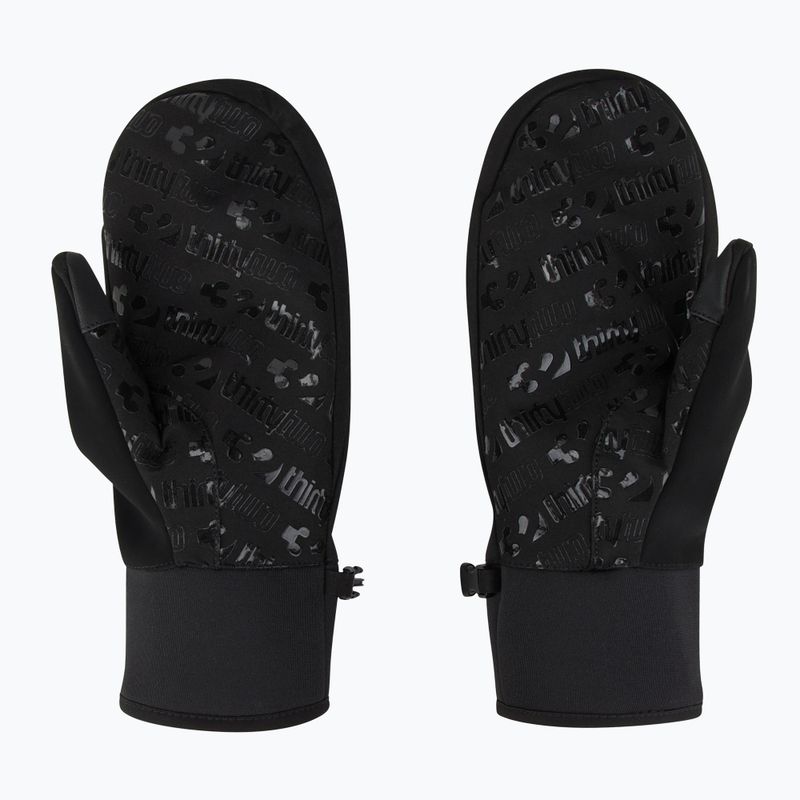 Рукавиці сноубордичні чоловічі ThirtyTwo Gateway Mitt black/green 3