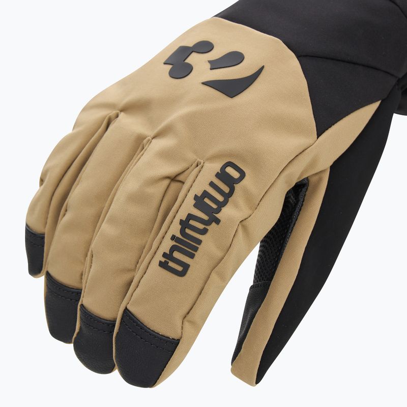 Рукавиці сноубордичні чоловічі ThirtyTwo Lashed Glove khaki 4