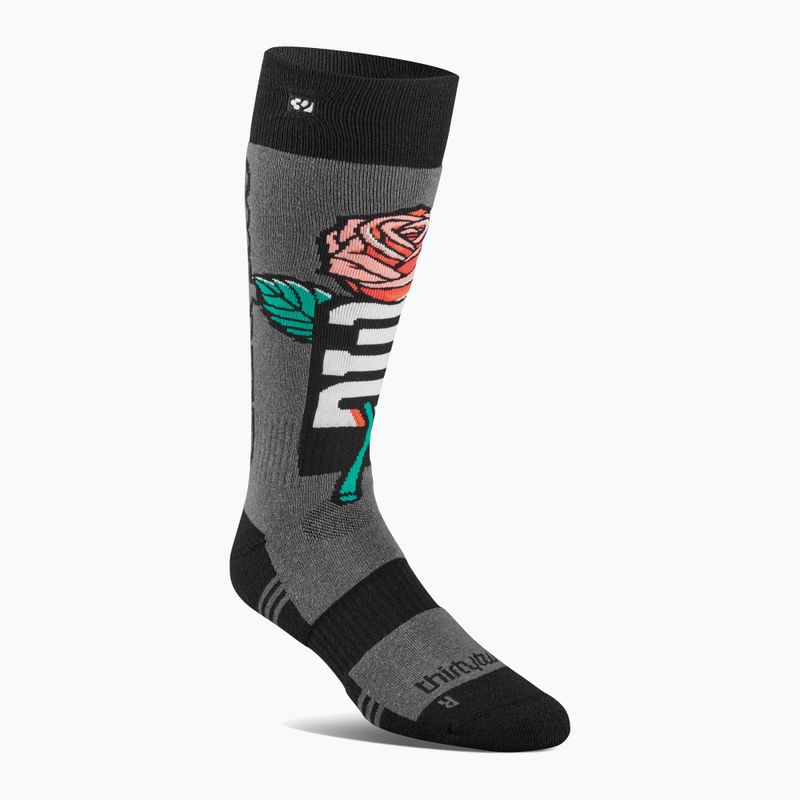 Шкарпетки сноубордичні чоловічі ThirtyTwo TM Merino black/charcoal