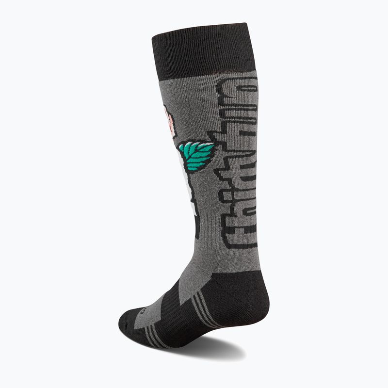 Шкарпетки сноубордичні чоловічі ThirtyTwo TM Merino black/charcoal 2