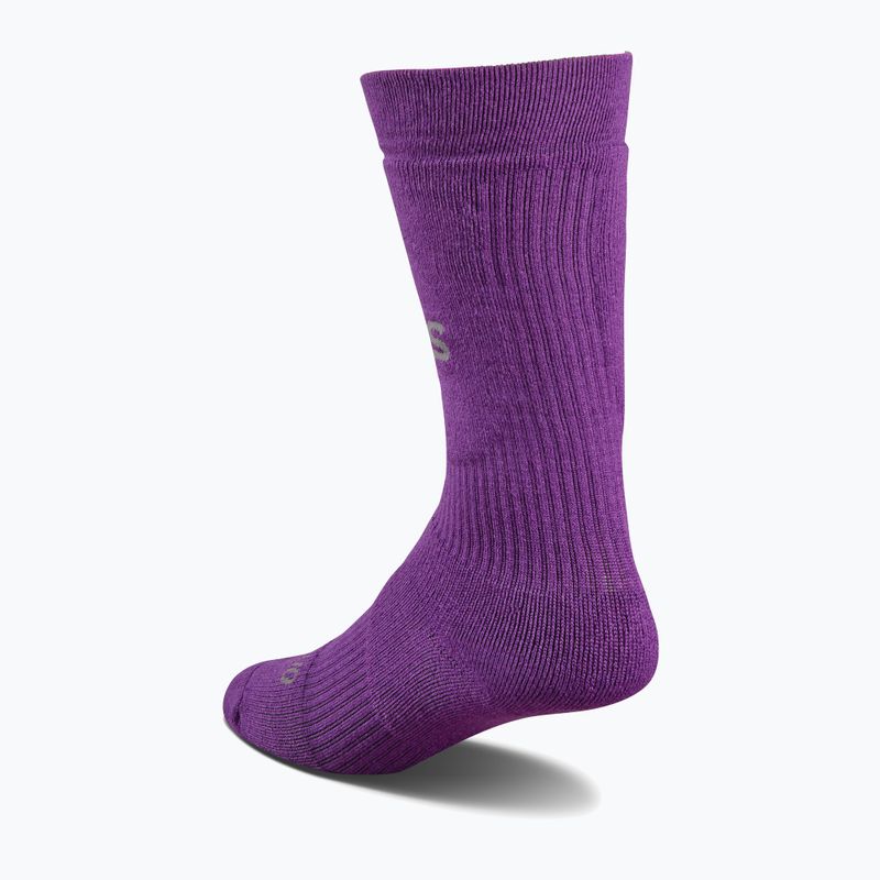 Шкарпетки сноубордичні жіночі ThirtyTwo Jones Merino deep purple 2
