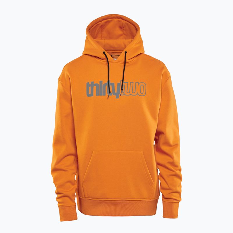 Кофта чоловіча ThirtyTwo Double Tech Hoodie grey/orange