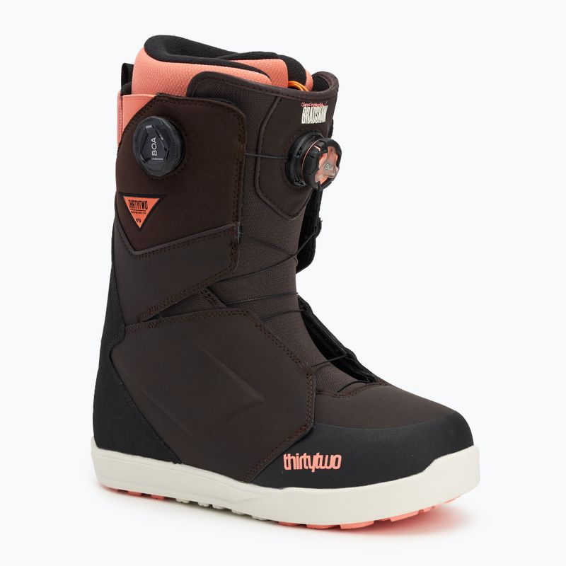 Черевики сноубордичні чоловічі ThirtyTwo Lashed Double Boa Bradshaw '24 brown