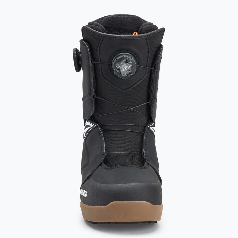 Черевики сноубордичні чоловічі ThirtyTwo Lashed Double Boa X Volcom '24 black/gum 3