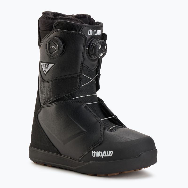 Черевики сноубордичні жіночі ThirtyTwo Lashed Double Boa W'S '24 black/white/black