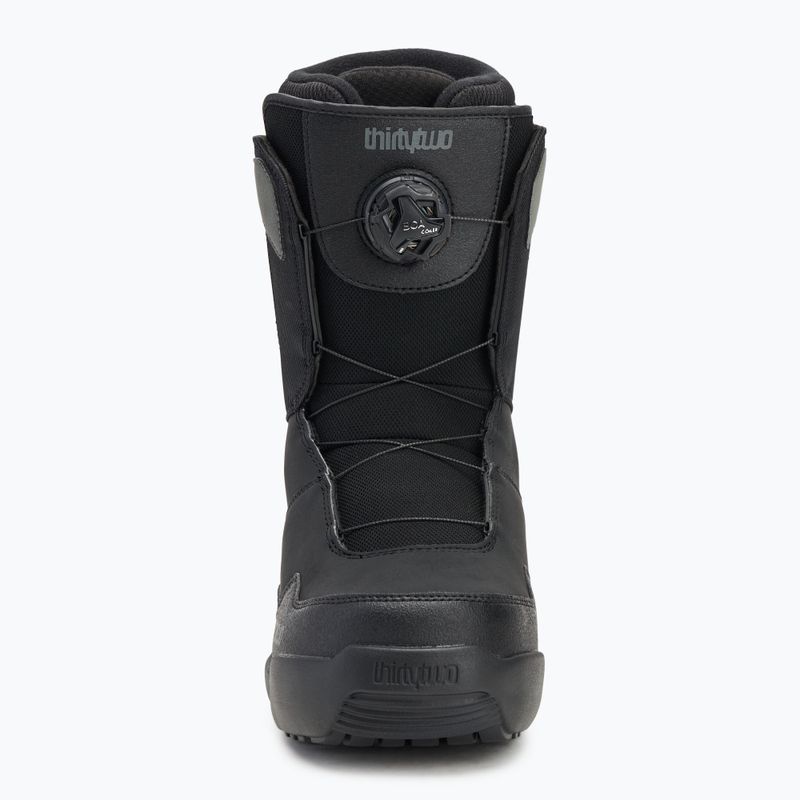 Черевики сноубордичні чоловічі ThirtyTwo Shifty Boa '24 black/black 3