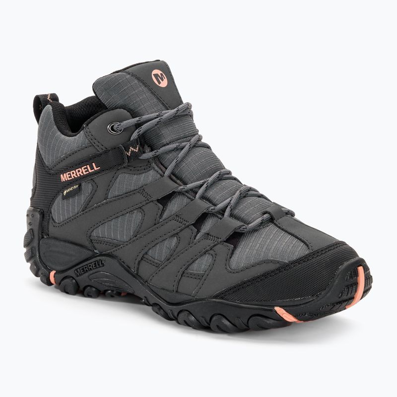 Жіночі туристичні черевики Merrell Claypool Sport Mid GTX сірі/персикові