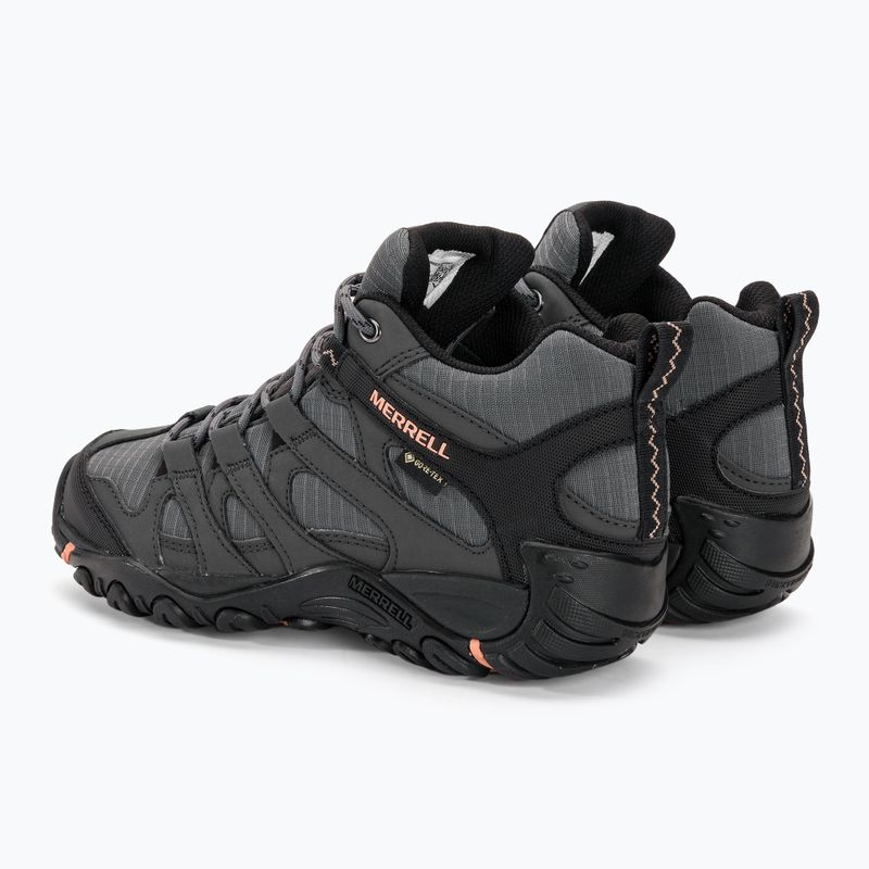 Жіночі туристичні черевики Merrell Claypool Sport Mid GTX сірі/персикові 3
