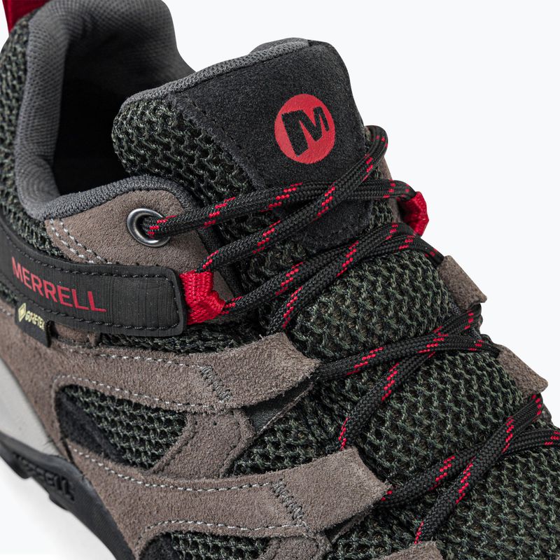 Взуття туристичне чоловіче Merrell Alverstone GTX чорно-сіре J036213 8