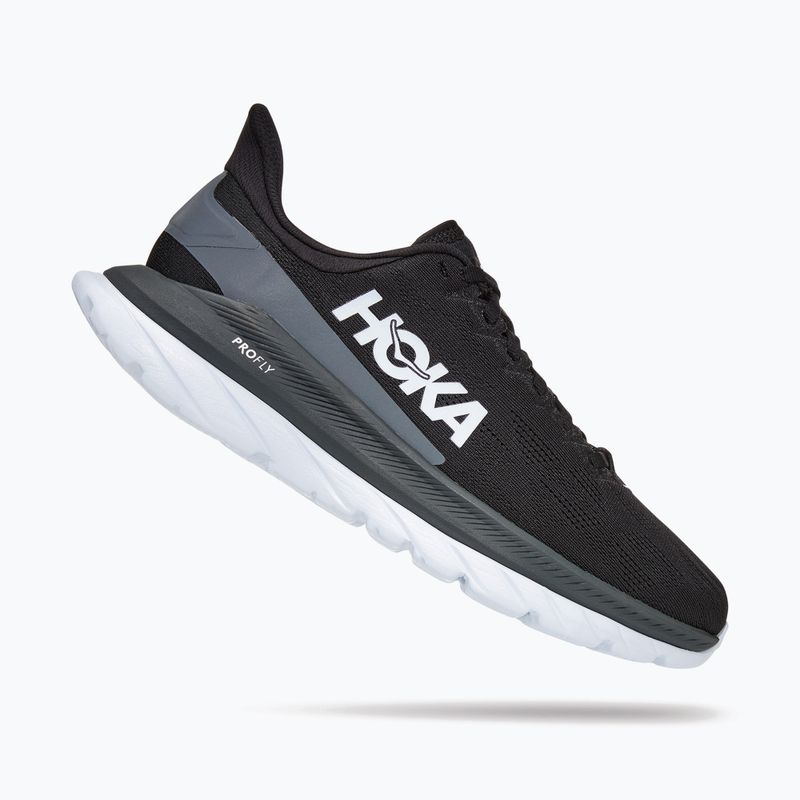 Кросівки для бігу жіночі HOKA Mach 4 чорні 1113529-BDSD 11