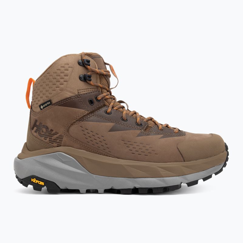 Кросівки трекінгові чоловічі HOKA Kaha GTX otter/persimmon/orange 2