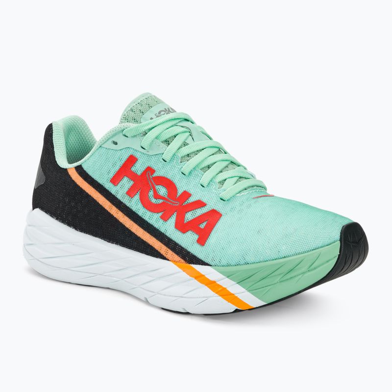 Черевики для бігу HOKA Rocket X eggshell blue/black