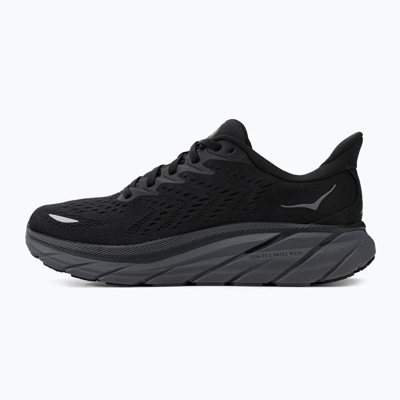 Кросівки для бігу чоловічі HOKA Clifton 8 чорні 1119393-BBLC 3