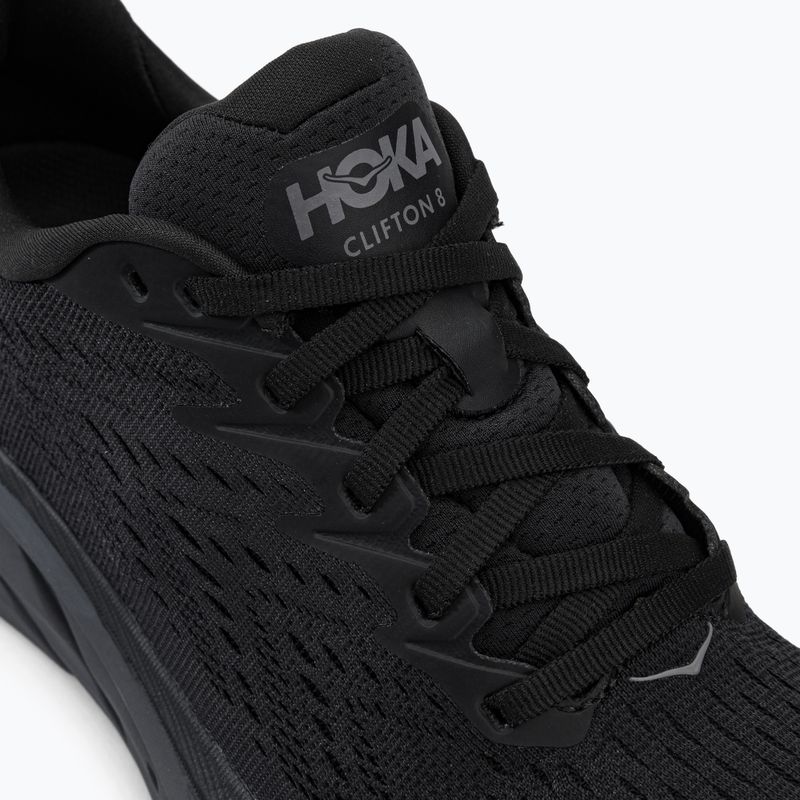 Кросівки для бігу чоловічі HOKA Clifton 8 чорні 1119393-BBLC 9