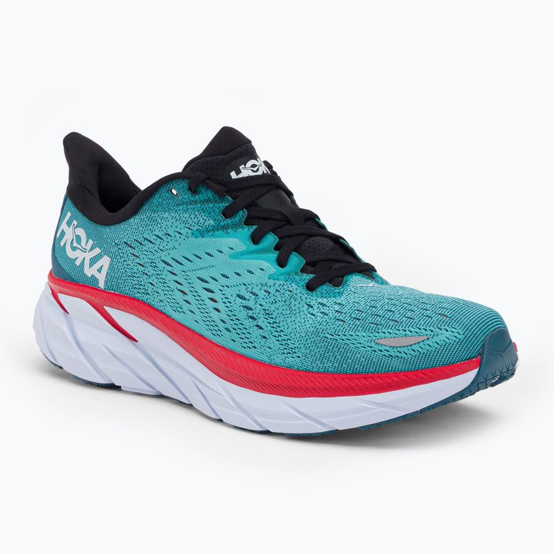 Кросівки для бігу чоловічі HOKA Clifton 8 блакитні 1119393-RTAR