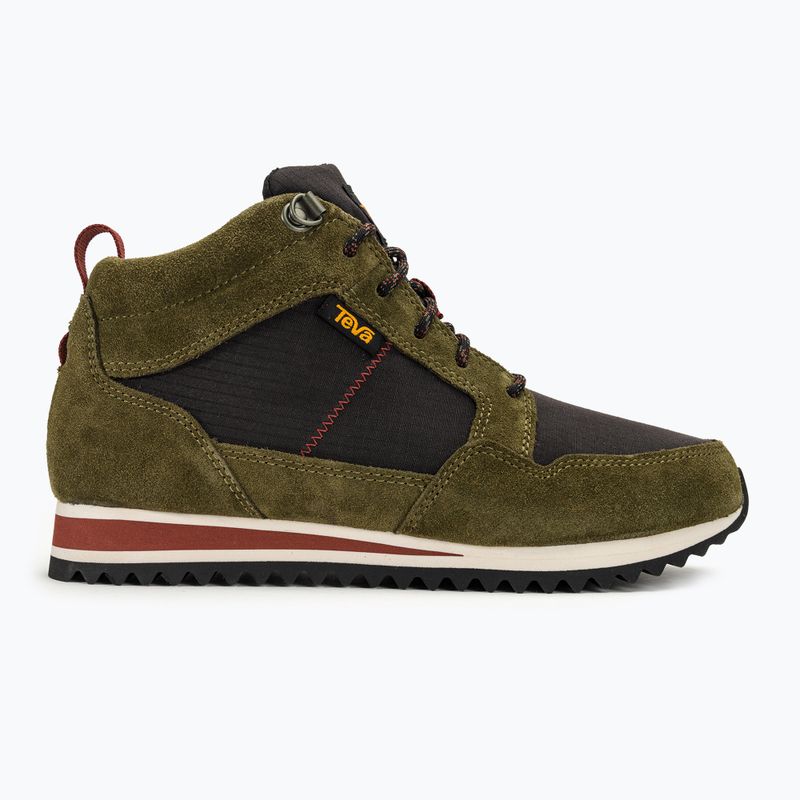 Черевики чоловічі Teva Highside Mid dark olive/black 2