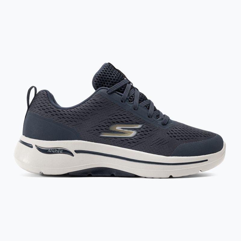 Кросівки чоловічі SKECHERS Go Walk Arch Fit Idyllic navy/white/gold 2