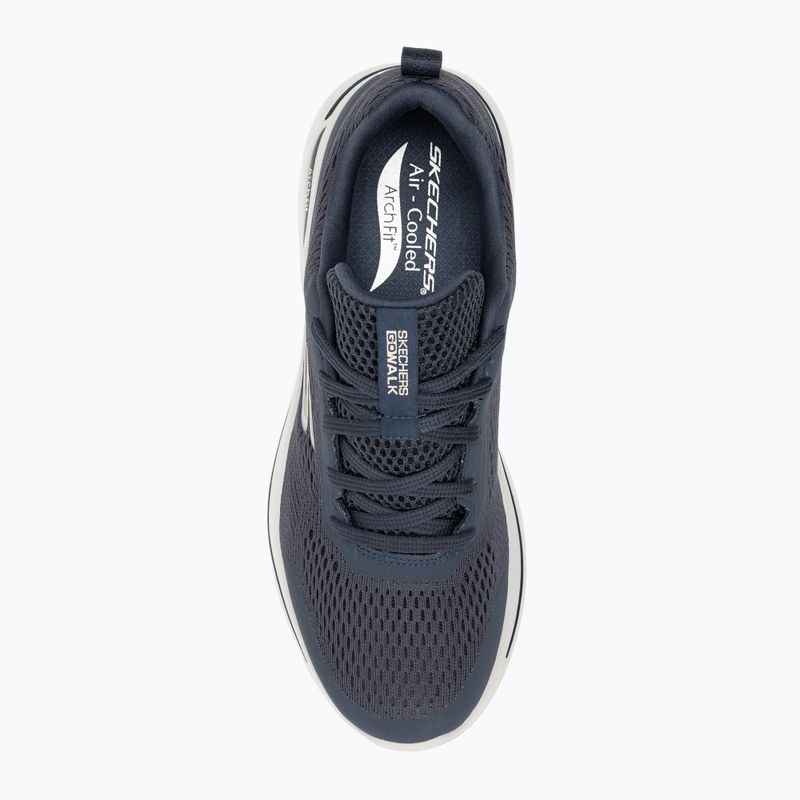 Кросівки чоловічі SKECHERS Go Walk Arch Fit Idyllic navy/white/gold 6