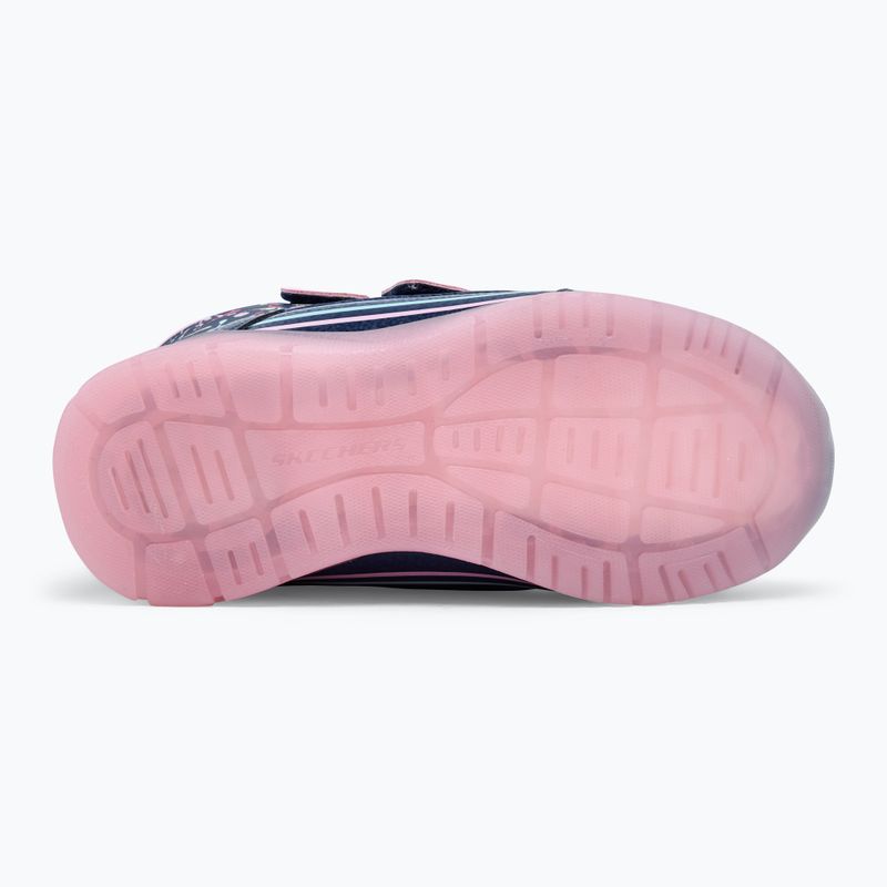 Черевики зимові дитячі SKECHERS Illumi Brights Power Paint navy/pink 4