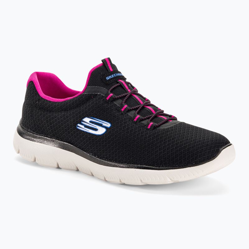 Кросівки тренувальні жіночі SKECHERS Summits black/hot pink