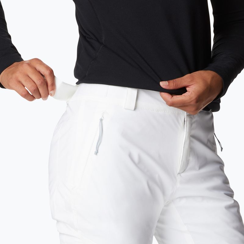Штани лижні жіночі Columbia Backslope II Insulated white 6