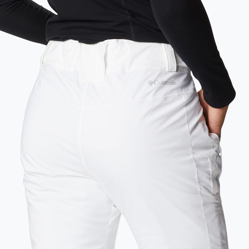 Штани лижні жіночі Columbia Backslope II Insulated white 7