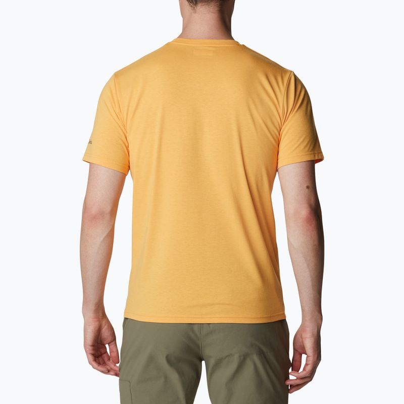 Футболка трекінгова чоловіча  Columbia Sun Trek mango/all for outdoors graphic 4