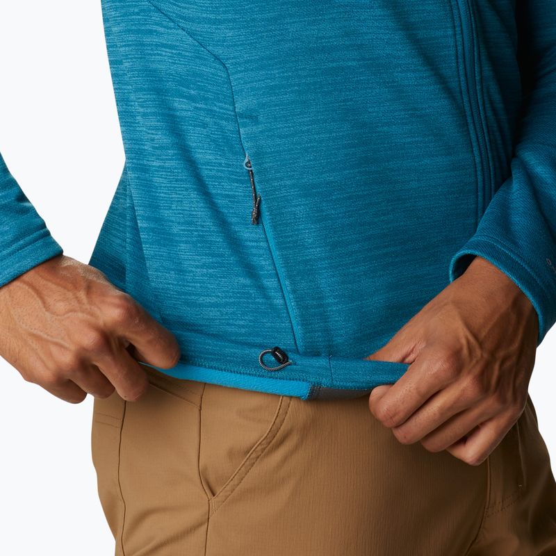 Трекінгова кофта чоловіча Columbia Maxtrail II deep marine heather 4