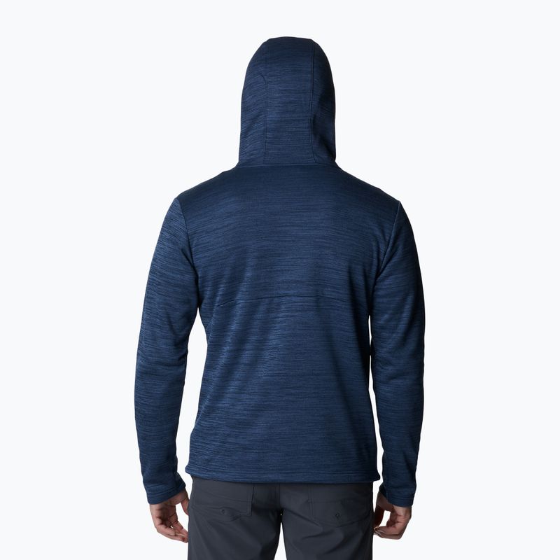Трекінгова кофта чоловіча Columbia Maxtrail II collegiate navy heather 3