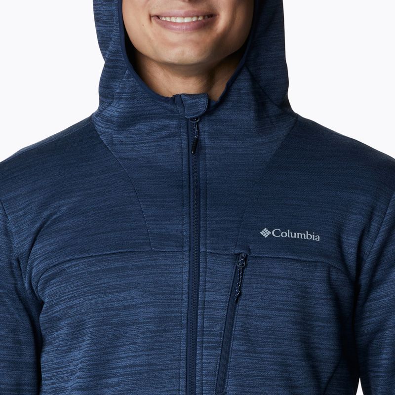 Трекінгова кофта чоловіча Columbia Maxtrail II collegiate navy heather 4