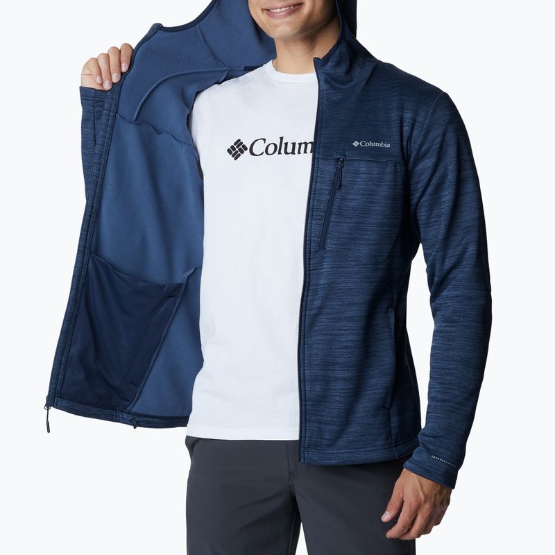 Трекінгова кофта чоловіча Columbia Maxtrail II collegiate navy heather 6