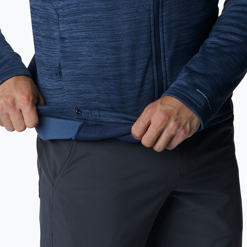 Трекінгова кофта чоловіча Columbia Maxtrail II collegiate navy heather 7